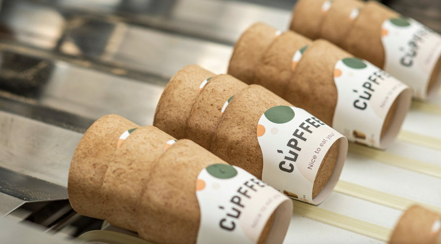 WENIGER PLASTIKMÜLL MIT ESSBAREN KAFFEEBECHERN